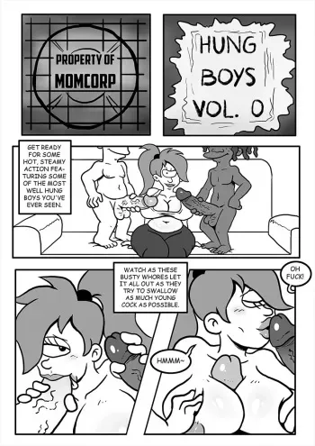 [DarkYamatoman] Hungboys Vol.0 (Futurama) manga cover