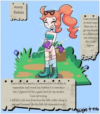 [BlightStarEro] Professor Sonia's PokeDEX (Pokemon) manga cover
