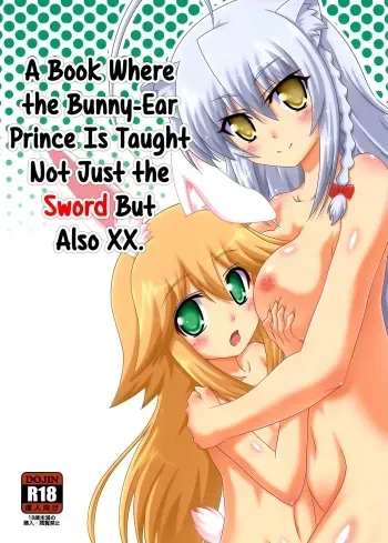 (Nanoha DAYS 4) [Serenta (BOM)] Usamimi Ouji ni Ken dake de Naku xx made Oshiechau Hon. | A Book Where the Bunny-Ear Prince Is Taught Not Just the Sword But Also XX. (DOG DAYS) [English] [EHCOVE] manga cover