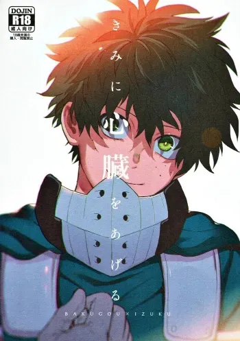 (Douyara Deban no Youda! 10) [Fuzainoyamada (Fuzai Yumoto)] Kimi ni Shinzou o Ageru (Boku no Hero Academia) manga cover
