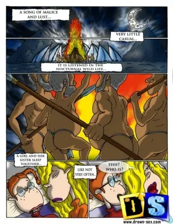 [Drawn-Sex] The Wild Thornberrys manga cover