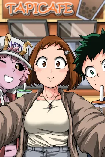 My Harem Academia EP5 Bonus Doodle manga cover