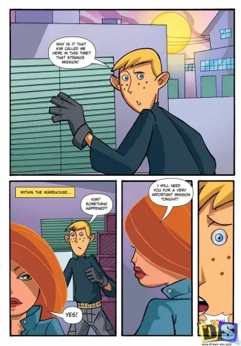 [Drawn-Sex] Kim Possible manga cover