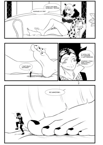 fairy tail brandish foot massage manga cover