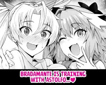 [Ankoman] Bradamante is Training with Astolfo (Fate Grand Order) [English] [Kuraudo] manga cover