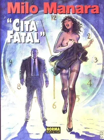 [Milo Manara] Cita Fatal [Spanish] manga cover