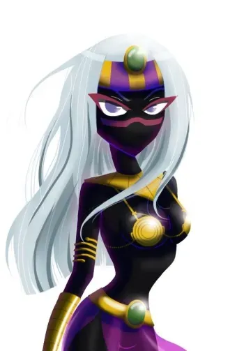 Tyr'ahnee, The Queen of Mars manga cover
