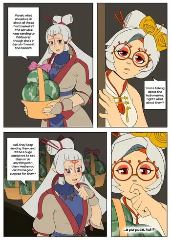 Sheikah's Ingenuity by anastimafilia manga cover