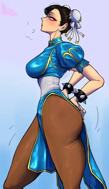 [MrHernanDrawings] Chun-Li (Street Fighter) [HQ] manga cover