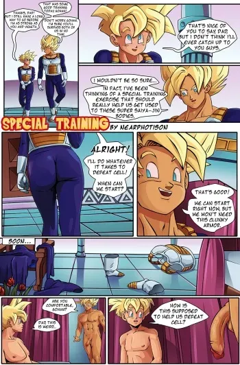 [Nearphotison] Special Training (Dragonball Z) manga cover