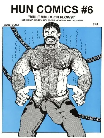 [The Hun] #6 Mule Muldoon Plows manga cover