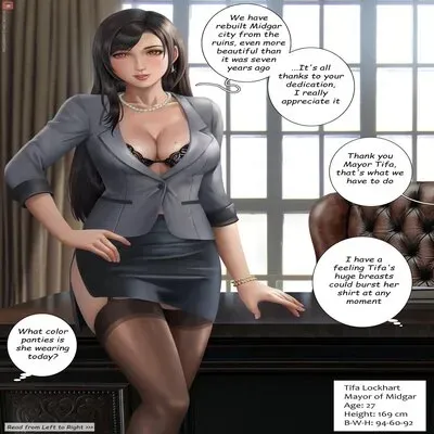 Mayor Tifa [Doujinshi] manga cover