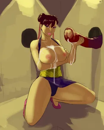 Chun-Li's High Protein Diet (Aka6 and various) manga cover