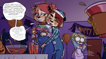 [Tdtbaa (Tiddybaa)] Hudson Family Halloween manga cover