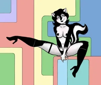 A FURRY ARTIST NOT A RANDOM COLLECTION PRESENTING : SnowLynx manga cover