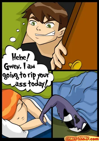 [Comics Toons] Ghost Along With Gwen (Ben 10) manga cover