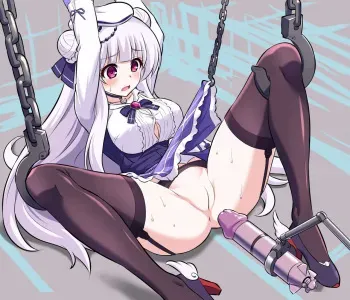 [Kana Buso] Cygnet Gyorai Souten Shiken (Azur Lane) manga cover