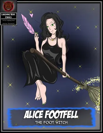 Laughing-Devil - Alice Footfell The Foot Witch manga cover