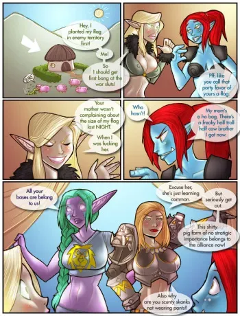 [Shia] Sex in a Hut (World of Warcraft) manga cover