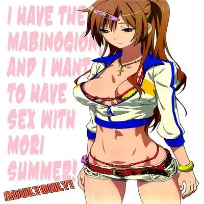 I have the Mabinogion, and I want to have sex with Mori Summer! [Doujinshi] manga cover