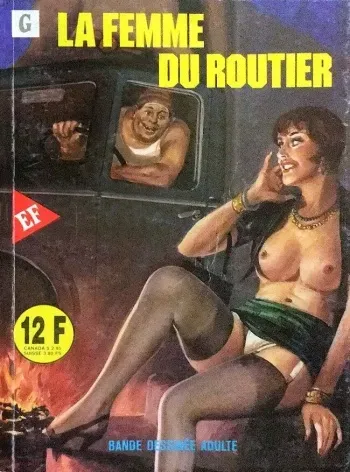 Elvifrance Série Grise 26 La femme du routier - b Un banal accident manga cover