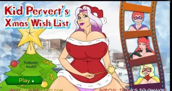 [Meet'n'Fuck] Kid Pervert's Xmas Wish List | Lista de Deseos Navideños de Kid Pervert (Spanish) (Animated) manga cover