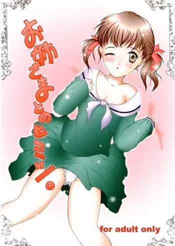 (C66) [Mirazuminto (Takaoka Manaru)] Oneesama to no Himitsu (Maria-sama ga Miteru) manga cover