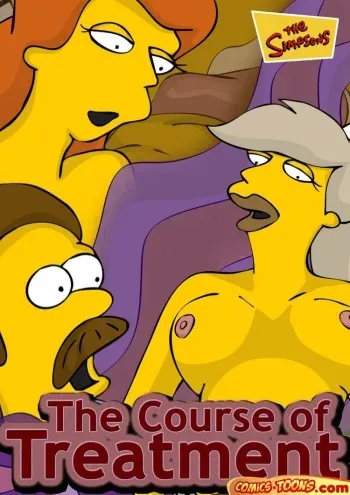 [Comics Toons] The course of the treatment (The Simpsons) manga cover