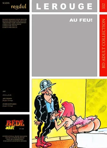 [Bédé Adult 332] Jacques Lerouge - Au feu ! manga cover
