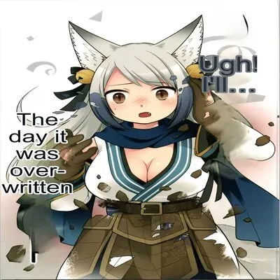 The Day I Was Overwritten [Original] manga cover