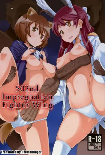502 Haramase Butai | 502nd Impregnation Fighter Wing manga cover
