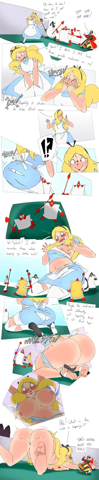 [Lazei] Alice in Wonderland Gassy Ending manga cover