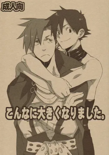 [Drill n' Run (Takagi Takumi)] Konnani Ookiku Narimashita (Tengen Toppa Gurren Lagann) manga cover