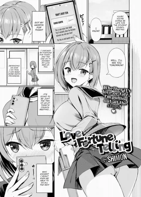 Love Fortune Telling manga cover