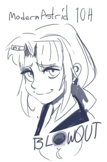 [Polyle] Mondern Astrid 10hr - Blowout (How to Train your Dragon) [English] manga cover