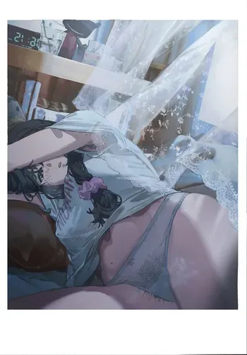[Snowybitch] Rest Day Morning， Curtain, Panty, and Bush... [Patreon] (uncensored) manga cover
