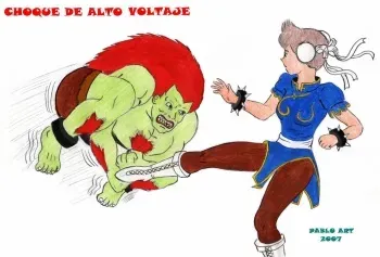 [Locofuria] High Voltage Shock (Street Fighter) manga cover