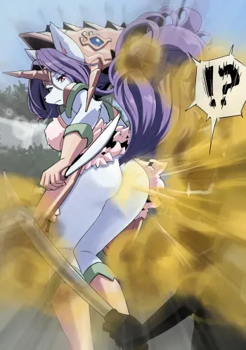 Behind Enemy Fart Attack & Kemono Woman Pooping Outdoor manga cover