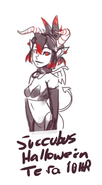 [Polyle] Succubus Halloween Tera 10hr [OC] manga cover