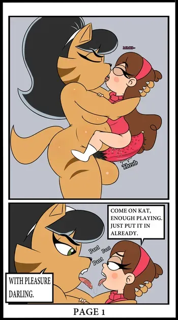 [CatInHeat (Sonic3)] Mrs. Katswell and Mabel manga cover