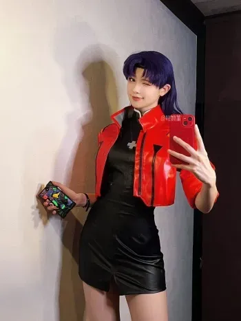 Jim Sumire Misato Katsuragi Cosplay manga cover