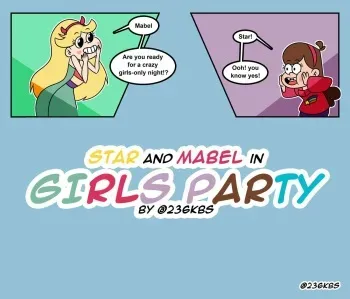 [236KBS] Girls Party (Gravity Falls) manga cover