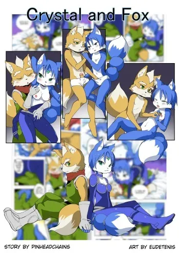 [Eudetenis] Krystal and Fox (Star Fox) manga cover