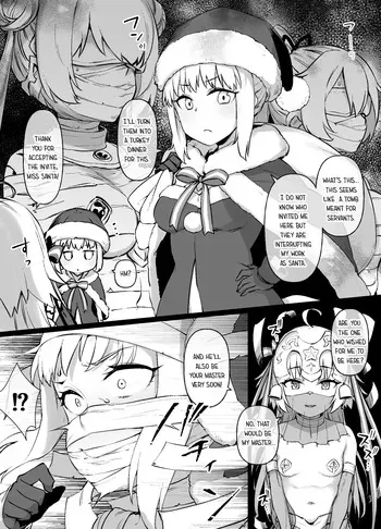 [Kusayarou] FGO MC Singularity - Santa Alter & Lily manga cover