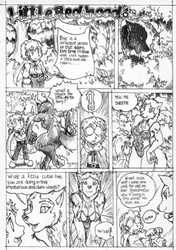 [Mariano] Little Red Hood ♂ manga cover