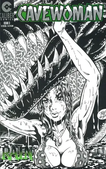 Cavewoman - Rain 03 manga cover