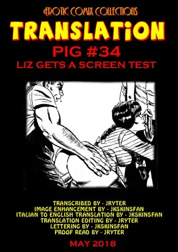 PIG #34 - ENGLISH manga cover