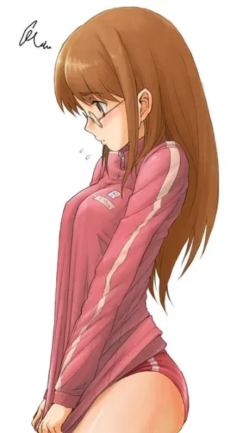 gym suit and sportswear and swimsuit manga cover