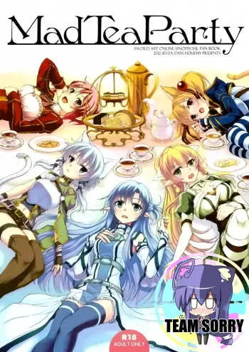(C83) [Seven Days Holiday (Shinokawa Arumi, Koga Nozomu)] Mad Tea Party (Sword Art Online) [Korean] {Team Sorry} manga cover