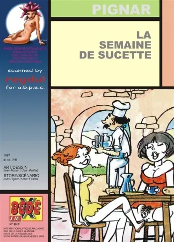 La Semaine De Sucette (french) manga cover